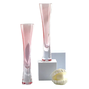 Vente chaude mince <span class=keywords><strong>petite</strong></span> taille sans tige cristal verres pour les fêtes réutilisable pour flûtes à <span class=keywords><strong>Champagne</strong></span> tiges épaisses personnalisé rouge - Product Image 2