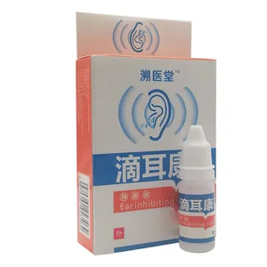 10ml耳液急性耳炎ドロップ耳耳の耳のための中国の漢方薬難聴痛みヘルスケア耳のクレンジングドロップ