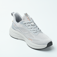 Baskets rétro à lacets pour femmes, respirantes en maille, chaussures de marche décontractées légères, semelle intermédiaire en PU antidérapante, style tennis, usage quotidien