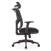 Chaise de Direction en Maille de Qualité, Certifiée BIFMA, Roulettes en PU, Assise Haute Résilience, Sièges de Bureau en Gros pour Espaces de Travail Institutionnels