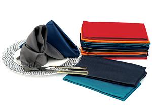 LOGO personnalisé carré moderne haute qualité imprimé personnalisé carré moderne dîner en coton pour hôtel restaurant - Product Image 2