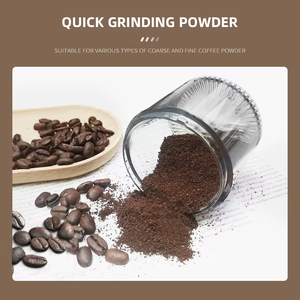 Molinillo de Café Eléctrico Portátil Recargable por USB, con Batería, de Plástico y Cerámica, Capacidad de 25g, Venta Caliente - Product Image 5