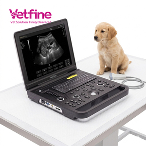 Ecógrafo Portátil en Blanco y Negro para Uso Veterinario, Pantalla LCD de 15 Pulgadas con Múltiples Sondas para Animales Pequeños y Grandes - Product Image 1