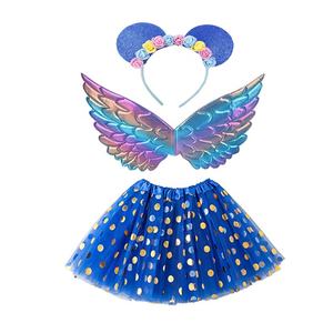 Nouvelle Robe de Princesse Papillon 2026 avec Ailes de Fée et Jupe Tutu pour Filles – Ensemble Costume de Fête de Remise des Diplômes pour Enfants, Mini Robe en Dentelle - Product Image 4