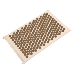 Cama de acupuntura La fibra de <span class=keywords><strong>coco</strong></span> estimula la circulación sanguínea y libera la tensión Lino y algodón Estera de yoga - Product Image 2