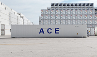 Container Refrigerato da 45 Piedi Certificato BV con Unità di Raffreddamento Thermo King, Congelatore da 45 Piedi a Qingdao