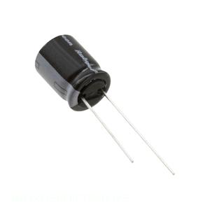 Condensador Original 160YXF15KEFCT810X12.5 15 uF CAP ALUM 15UF 10% 160V RADIAL TH de Montaje a Través de Orificio - Product Image 1