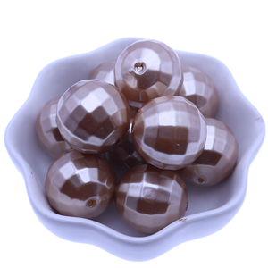 Fournisseur d'usine, perles en plastique facettées de couleur rouge <span class=keywords><strong>disco</strong></span>, perles en plastique de type bubblegum, perles en plastique de type earth, perles en plastique de type chunky pour stylos - Product Image 4