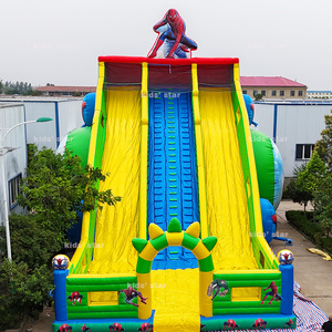 Vente flash : Toboggan gonflable géant commercial, château gonflable pour enfants, lit de saut gonflable pour parc d'attractions - Product Image 1