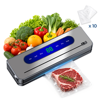 65kPa 120W 30cm 4L/min etanche ecran tactile scellage multi-sacs tuyau externe machine sous vide soudeuse emballage alimentaire