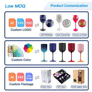 ירוק שמפניה חלילי מסעדה מסיבת חתונה 150ml שתיית משקפיים אקריליק פלסטיק שמפניה משקפיים & חלילי יין זכוכית - Product Image 5