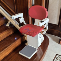 Güvenli Elektrikli Merdiven Asansörü İç ve Dış Mekan Merdiven Asansörleri / Merdivenler için Silla Salva Escalera Sandalye Asansörü