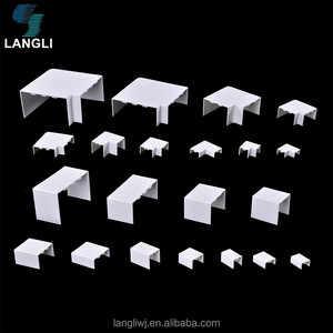 Bảo vệ lưu trữ cách điện và chống cháy cho dây và cáp, hệ thống dây điện tiêu chuẩn với các phụ kiện <span class=keywords><strong>Trunking</strong></span> PVC Trắng - Product Image 4