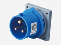 SFE SFN-613 IP44 16A Nylon 220-240V prise dissimulée électrique haute qualité 6H 2P + E 3pin prise industrielle monophasée