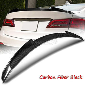 สปอยเลอร์ฝากระโปรงท้ายสำหรับ Acura TLX 2015-2020 รุ่น V-Style สีดำเงา/คาร์บอนไฟเบอร์แท้ - Product Image 1