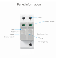 Dispositif de protection contre les surtensions (SPD) AC EAST de haute qualité 2P 275V Leeyee spd Benny spd 20KA