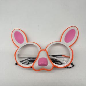 Occhiali LED a Forma di Coniglio per Bambini, Occhiali Luminosi Lampeggianti per Feste e Concerti - Product Image 4