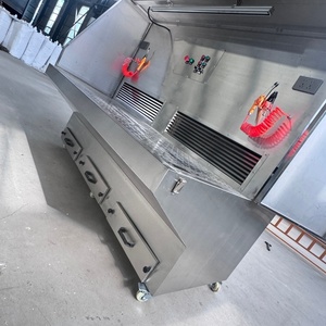 Nouvelle table de polissage et de meulage des métaux avec une forte force d'aspiration, récupération de poussière à 99,99 %, construction en acier au carbone de 2 CV - Product Image 2