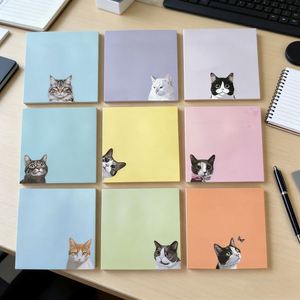 Impression personnalisée de haute qualité d'images d'animaux, notes autocollantes avec logos et couleurs personnalisables - Product Image 1