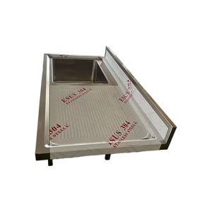 VICTORY Offre Spéciale évier de cuisine en acier inoxydable bassin en inox avec égouttoir équipement de restauration pour autres fournitures de restaurant - Product Image 1