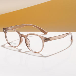 Gafas ópticas con montura redonda Beauty Of Style para mujer, lentes Uv400 Ac, puente medio, origen Taizhou Gtp At68608 - Product Image 1