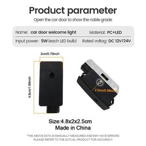 Oferta Especial: 2 Luces LED HD para Puertas de Coche Tesla Model 3, Nuevo Modelo Y y Modelo S 2025, Lente de Cristal, Nunca se Desvanecen - Product Image 4