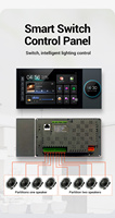 Panel de Control Inteligente Tuya de 7 Pulgadas Compatible con Google Play, Pantalla Táctil con IA, Panel de Interruptores Inteligentes Tuya