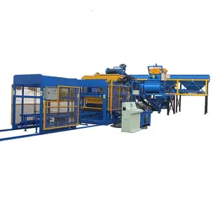 Produces all types bricks QT6-15 automatic block molding machinery QT6-15 concrete brick making machine