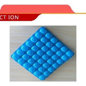 <b>Inflatable</b> <b>Seat</b> <b>Cushion</b> Square 3cm Thick Blue PVC Chair Pad For Office Car Wheelchair Use - Product Image 4