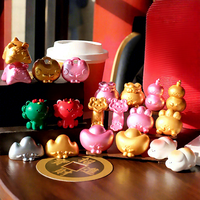 Venta al por mayor: Bolsas Sorpresa de Figuras de Vinilo Meichai Beans, Serie Meichai Minis Lucky Fortune, Figuras Animadas Mini
