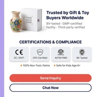 Kit de peinture céramique DIY, cadeau d'anniversaire pour enfants et adultes, peignez votre propre ensemble de poterie, fournisseur OEM personnalisé, étiquette privée