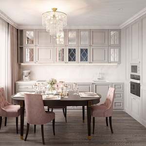 Muebles de Cocina Multifuncionales de Madera Maciza con Diseño Moderno, Gabinetes de Cocina de Calidad, Diseño de Herramientas de Cocina - Product Image 2