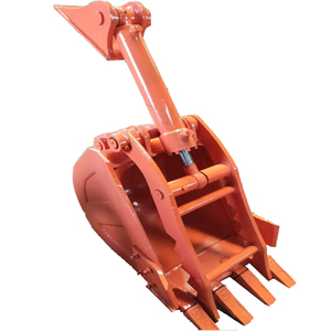 Mini-excavatrice avec godet à grappin - Product Image 1