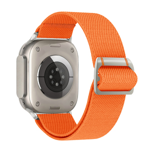 Eraysun thể thao mềm sang trọng cho Apple xem Ultra 3 2 1 Series 10/9/8 I xem 11 Apple xem đàn hồi nylon dây đeo vải xem ban nhạc - Product Image 2