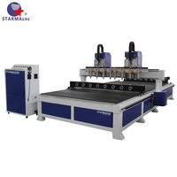 STARMA cnc Machine à bois cnc à prix compétitif avec dispositif rotatif 2040 2030