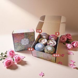 เทียนหอมอังจู กลิ่นหอมจากถั่วเหลือง บรรจุในกระป๋องรูปทรงถ้วย ชุดของขวัญกลิ่นหอมสำหรับบ้าน - Product Image 3