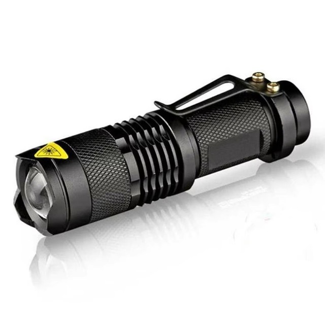 Best Portable Cob LED Aluminum Alloy Mini Tactical Flashlight Pen Clip 3W Smart Hand Light with AA Battery