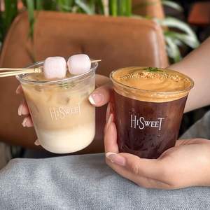 Gobelets en plastique PET jetables transparents de 10 à 24 oz pour boissons froides, café, fêtes, utilisation alimentaire, couvercles plats - Product Image 5