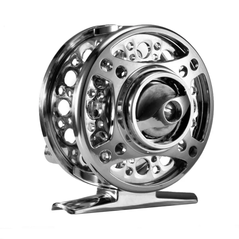 Smaller than 3/4 small mini fly fishing reel perfect for backpacking