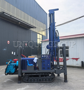 Equipo de perforación de pozo hidráulico sobre orugas JJEM 600m 500M 400m 300m 200m 100M Kenia con engranaje de caja de cambios y componentes de núcleo de bomba - Product Image 6