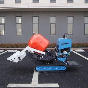 Hydraulic Cement Mixer With Replaceable Paddle And Safety Lid Excavator Concrete Mixing Bucket - Product Image 1