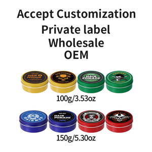 Fabrik individualisierte Haarpflegestift-Wachs Eigenmarke Haarprodukte Styling-Pomade Wellen-Pomade für Männer - Product Image 6