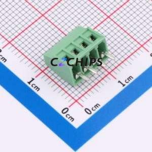 C254128V-4P0G36 Screw Terminal Block Through hole Component (THT),P=2.54mm Connector 1x4P 2.54mm 4P 1 - Product Image 2