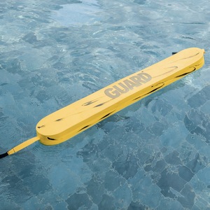 Pelampung penyelamatan laut, penyelamatan berenang mengambang pelampung lapisan vinil NBR busa lifesguard tabung penyelamatan untuk kolam - Product Image 2