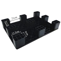 Plateau en plastique robuste empilables, neuf pieds, produit de fabrication, palette à usage unique, vente en gros