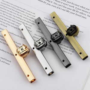 ヴィンテージ バッグ メタル クラスプ ターンロック ツイストボタン DIY ハンドメイド レザー クラフト バッグ 財布 ハードウェア エレガント ゴールド バッグ アクセサリー - Product Image 6