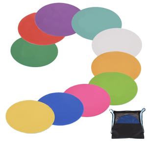 高品质30厘米PVC足球训练标记盘锥足球和篮球训练工厂批发 - Product Image 1