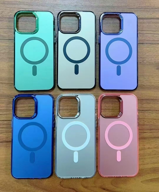 Customized Electroplated for iPhone 17 Case Waterproof Magnetic Wireless Charging Mobile Phone Case