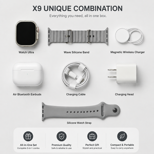 นาฬิกาออกกำลังกาย X9 รุ่นขายดี พร้อมชุดหูฟังไร้สาย TWS แบบสมาร์ทวอทช์ - Product Image 6