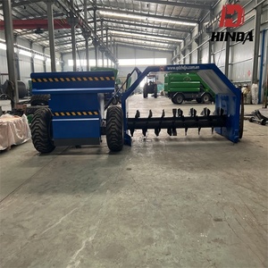 Hidna Hidna Hd-300b Bibo Machine à Compost Mobile pour Fumier de Volaille, Fumier de Bovin et Palmier d'Argan, pour la Production de Compost Organique, pour Tracteur Agricole et Tracteur à Chenilles - Product Image 2